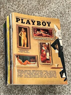 Vintage Playboy Magazine 1967 (Jan-Dec)